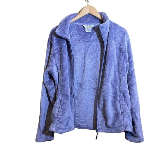 10,000 ft above sea level Purple Zip Up Sweatshirt Size L‎ - Picture 4 of 5